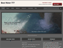 Tablet Screenshot of bestwater777.com